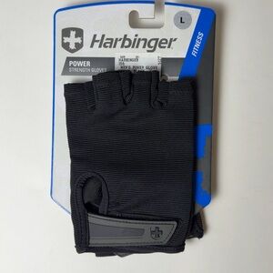 Harbinger Black Workout Gloves